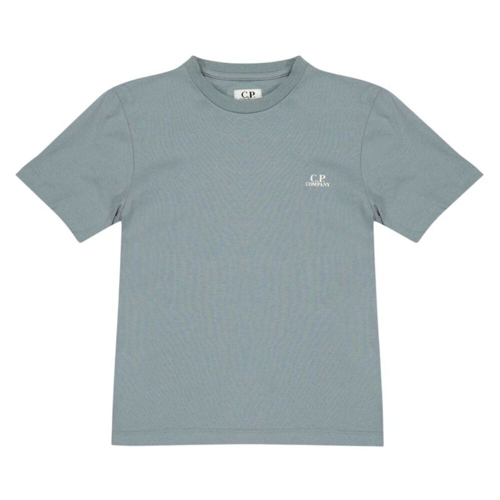C.P. Company Childrens/Kids Logo T-Shirt / Blue